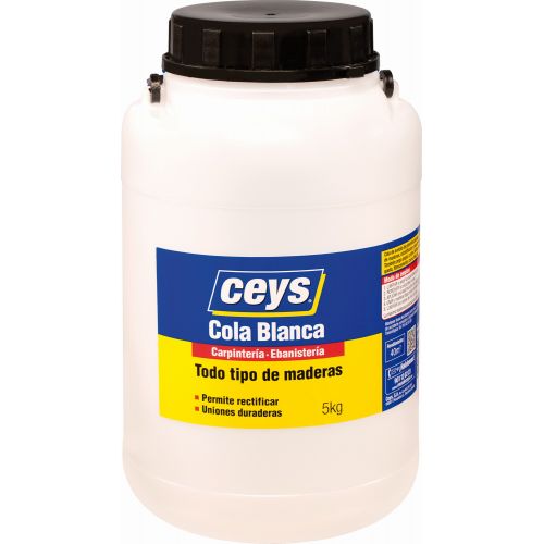 CEYS COLA BLANCA MADERA BOTE BE 5KG